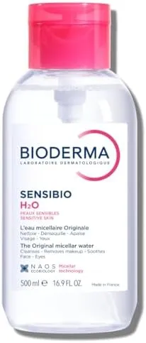 Flacon d'eau micellaire Bioderma Sensibio H2O 500 ml